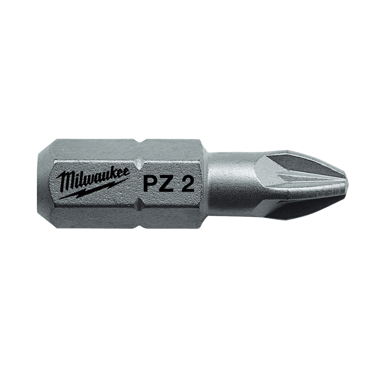 Milwaukee Screwdriving Bit PZ Pozi Drive x 25mm - 25pcs-PZ2
